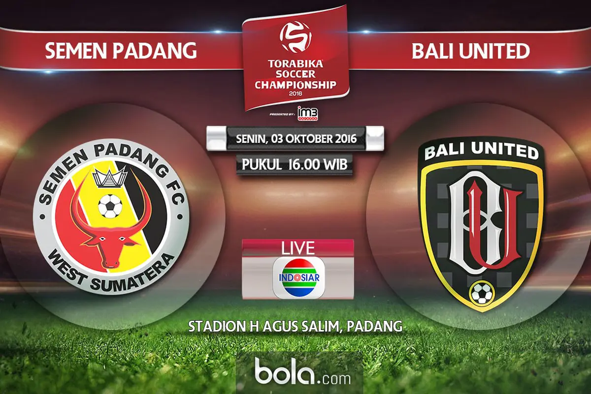 Semen Padang Vs Bali United (Bola.com/Adreanus TItus)