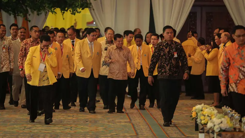 Wapres Jusuf Kalla menghadiri acara Munaslub Partai Golkar