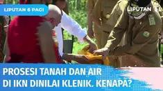 Prosesi penyatuan tanah dan air ke dalam sebuah kendi yang dilakukan Presiden Jokowi dan 34 Gubernur se-Indonesia di Titik Nol IKN mematik kontroversi. Sejumlah kalangan menilai aksi tersebut bernuansa klenik, kenapa?