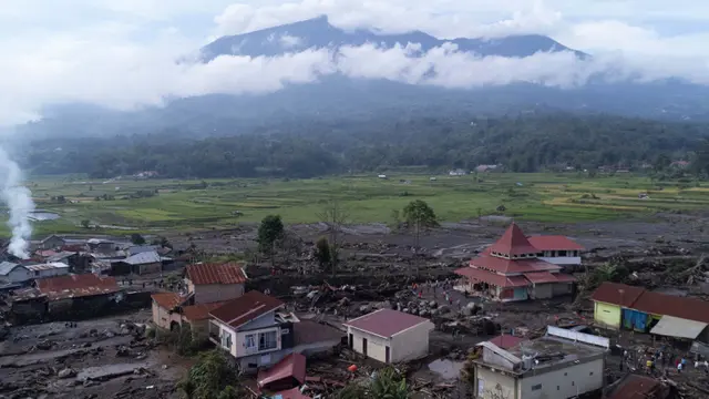 Jumlah Korban Jiwa Akibat Banjir Lahar Dingin Gunung Marapi Terus Bertambah