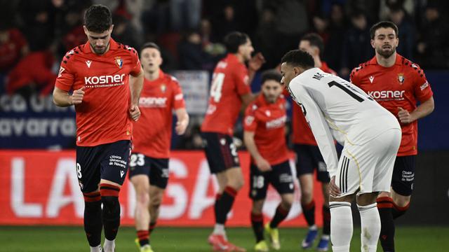 Foto: Raut Kecewa Para Pemain Real Madrid setelah Dipecundangi Osasuna di Liga Spanyol