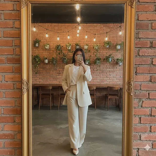 7 Prompt Gemini AI Paling Viral untuk Foto Self-Portrait di Kafe Atau Resto yang Estetik, Tampilan Elegan dan Effortlessly Chic