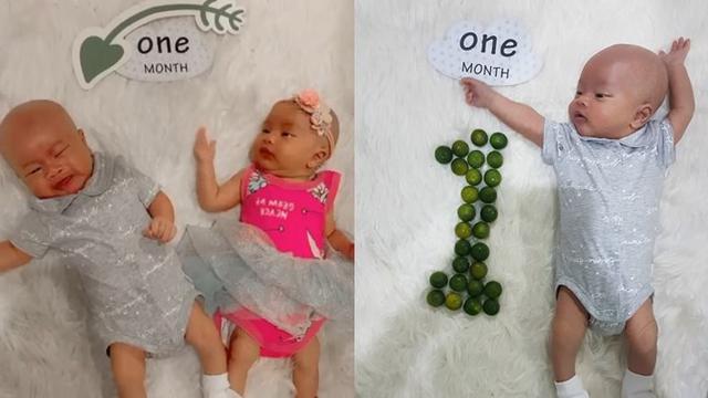 6 Potret Anak Kembar Syahnaz Yang Berusia Satu Bulan Makin Menggemaskan Hot Liputan6 Com