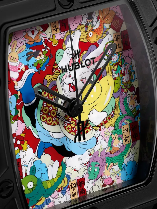 Gandeng Artisan China, Hublot Hadirkan Jam Tangan Berlukiskan Elemen Imlek di Dalamnya