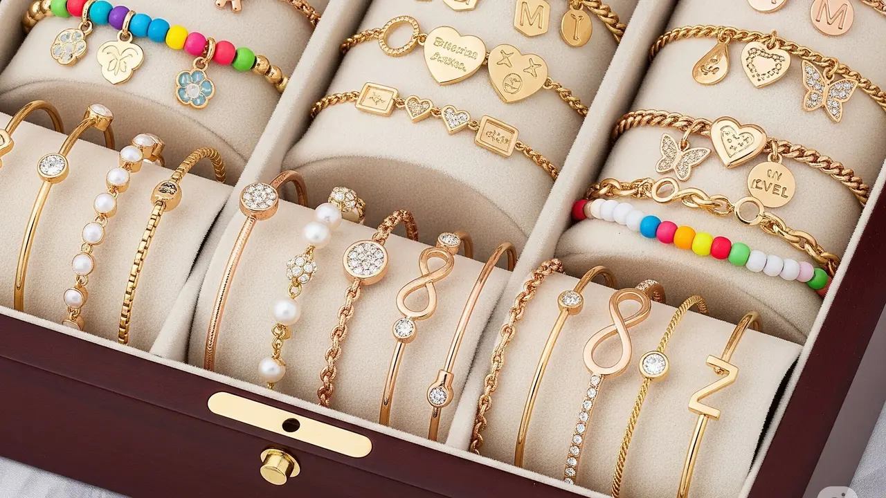 Model Gelang Emas Lucu Terbaru 2025