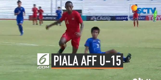 VIDEO: Timnas Indonesia U-15 Bantai Filipina 4-0