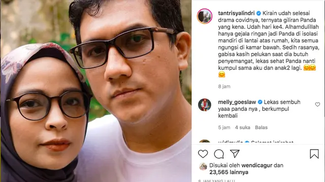 Setelah Kedua Orang Tua Tantri Kotak, Giliran Arda Naff yang Juga Positif Covid-19