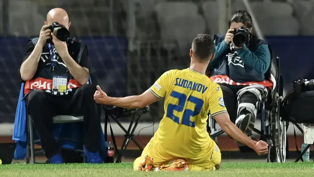 Foto: Buat Kejutan, Ukraina Singkirkan Prancis di Euro U-21 2023