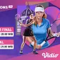 Siaran Langsung WTA 250 Austria Upper Ladies Linz 2023 di Vidio 9 sampai 12 Februari