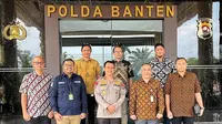 Manajemen PT Pertamina Hulu Energi Offshore Southeast Sumatera (PHE OSES) yang tergabung dalam Regional Jawa Subholding Upstream mengadakan silaturahmi ke Kapolda Banten, pada Rabu (8/6/2022).
