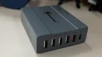 MicroPack USB Charging Station Bisa Isi Daya 6 Gadget Sekaligus