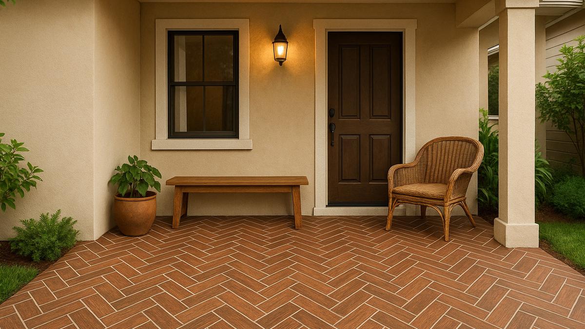 Lantai Teras Motif Kasar Anti Licin Low Budget untuk Keamanan dan Estetika Rumah