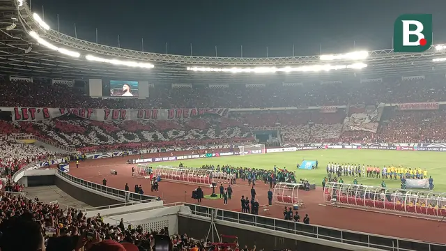 Koreo La Grande Indonesia - Timnas Indonesia Vs Timnas Australia