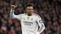 Hasil Liga Spanyol: Mbappe Brace, Real Madrid Pesta Gol di San Mames