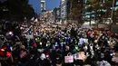 Kini, Presiden Yoon Suk Yeol akan menghadapi pemungutan suara pemakzulan kedua di parlemen yang diperkirakan akan dilaksanakan pada Sabtu (14/12/2024). (Jung Yeon-je/AFP)