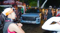 JAECOO J7 Menyedot Perhatian di Tahura Trail Run: Suplai Listrik Booth Pakai Fitur V2L
