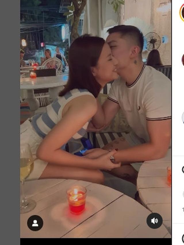 Potret romantis Anggi Marito dan Kenji Ganessha (Foto: Instagram anggimarito)
