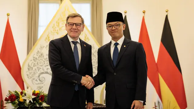 Menlu Sugiono Terima Kunjungan Resmi Menteri Luar Negeri Jerman Johann Wadephul