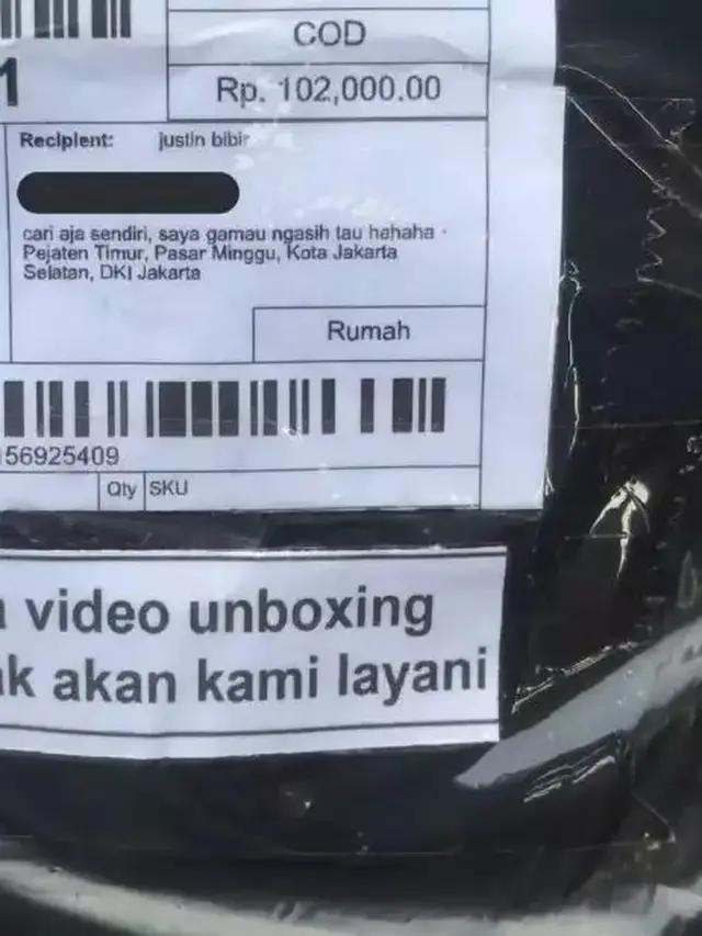 10 Nama Nyeleneh Penerima Paket Ini Kocak Banget, Buat Kurir Nyengir