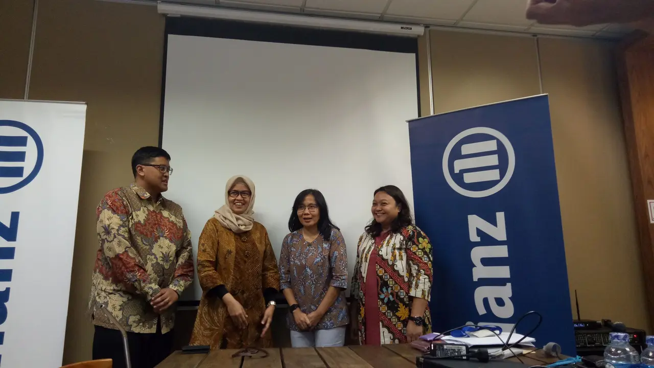 Paparan kinerja Allianz di Kuningan, Jakarta, Selasa (5/3/2019).