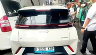 Kronologi BYD Tabrak Beruntun 4 Mobil dan Lindas Ojol di Jaksel