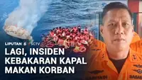 KMP Putri Yasmin Terbakar di Selat Lombok, Ratusan Penumpang Dievakuasi