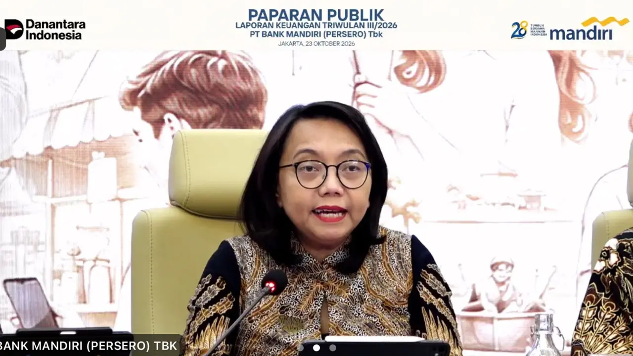 Direktur Finance & Strategy Bank Mandiri, Novita Widya Anggraini