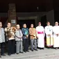 Tokoh Lintas Agama di Gereja Katedral, Jakarta (Liputan6.com/ Anendya Niervana)