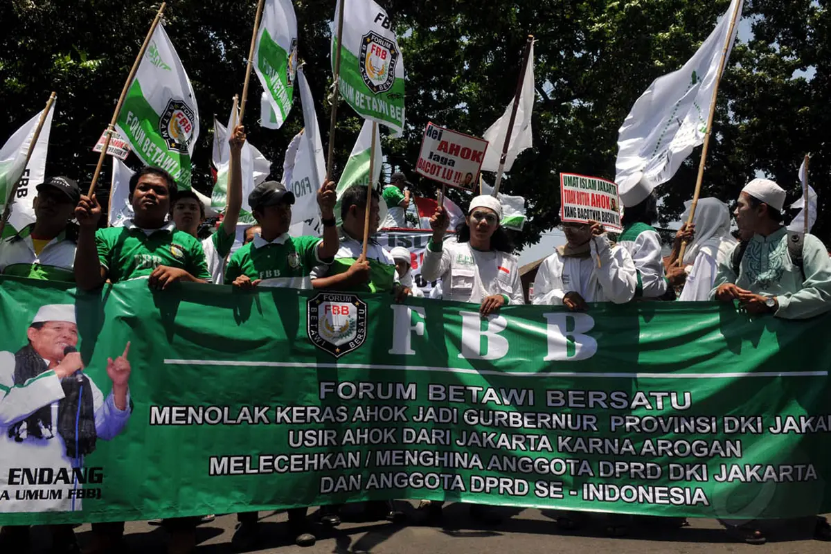 Jelang Jadi Gubernur, Ahok Didemo FPI