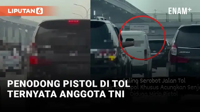 Terungkap! Sosok Pengemudi yang Todongkan Benda Mirip Pistol