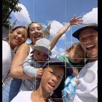 Gaya Liburan Jennifer dan Irfan Bachdim bersama keempat anaknya (Foto: Instagram/jenniferbachdim)