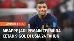 Striker Prancis, Kylian Mbappe menjadi top score sementara Piala Dunia. Selain itu Mbappe juga mencatatkan rekor baru selama Piala Dunia 2022. Mbappe menjadi pemain Prancis pertama sepanjang sejarah yang sukses menghasilkan minimal 4 gol dalam dua ed...