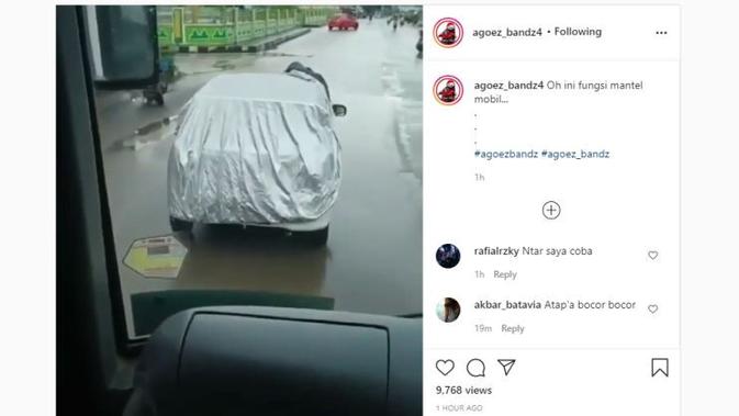 Fungsi Lain Sarung Mobil Bisa Jadi Jas Hujan Otomotif Liputan6 Com