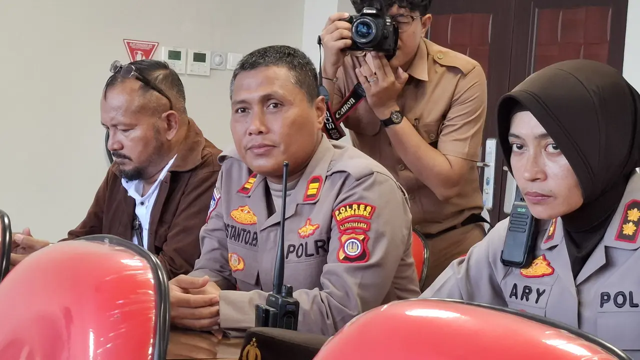 Kasatbinmas beserta Kaporles Gunungkidul