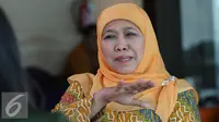 Menteri Sosial Khofifah Indar Parawansa. (Liputan6.com/Herman Zakharia)