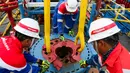 Peserta pelatihan di Indonesia Drilling Training Center (IDTC) pernah diikuti oleh tiga negara seperti: Tanzania, Namibia dan Timor Leste. (Liputan6.com/Herman Zakharia)