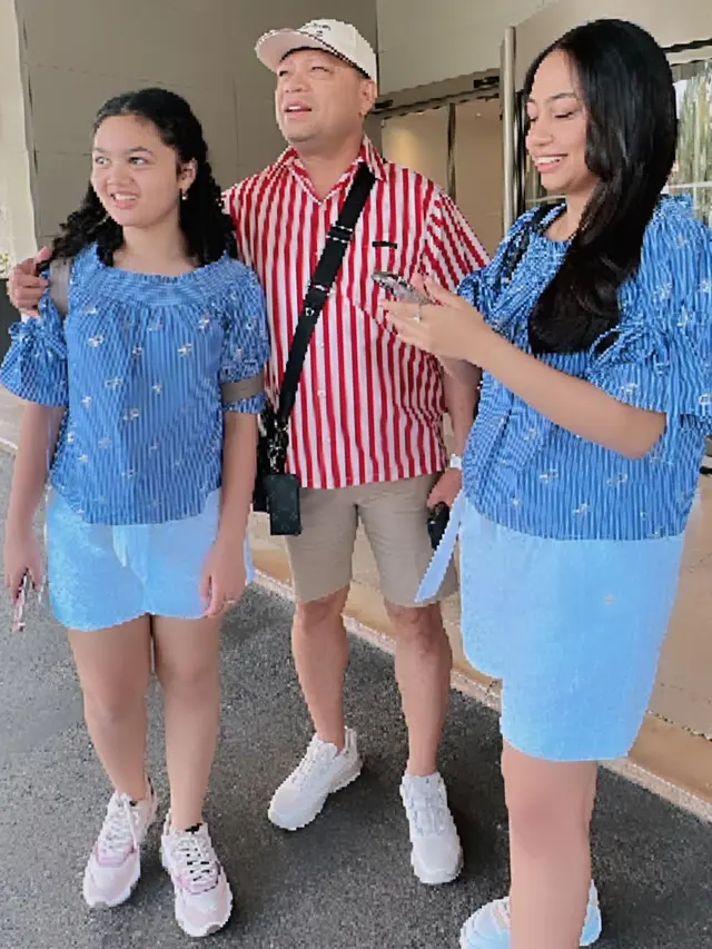 6 Potret Kebersamaan Amora Lemos dan Athalia Kakak Sambungnya, Kompak Banget