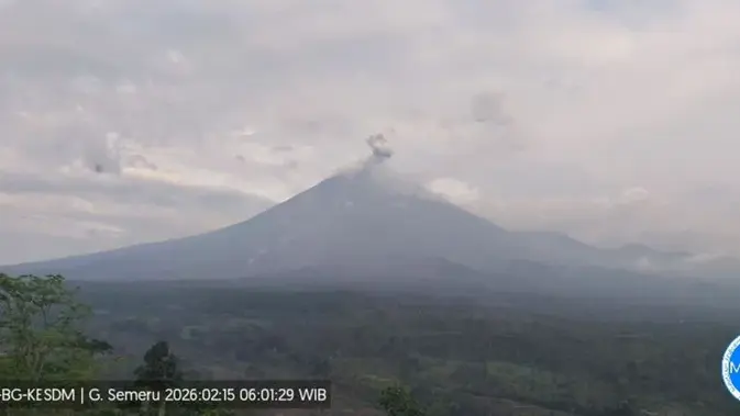Awan Panas Guguran Meningkat, Aktivitas Gunung Semeru Masih Tinggi