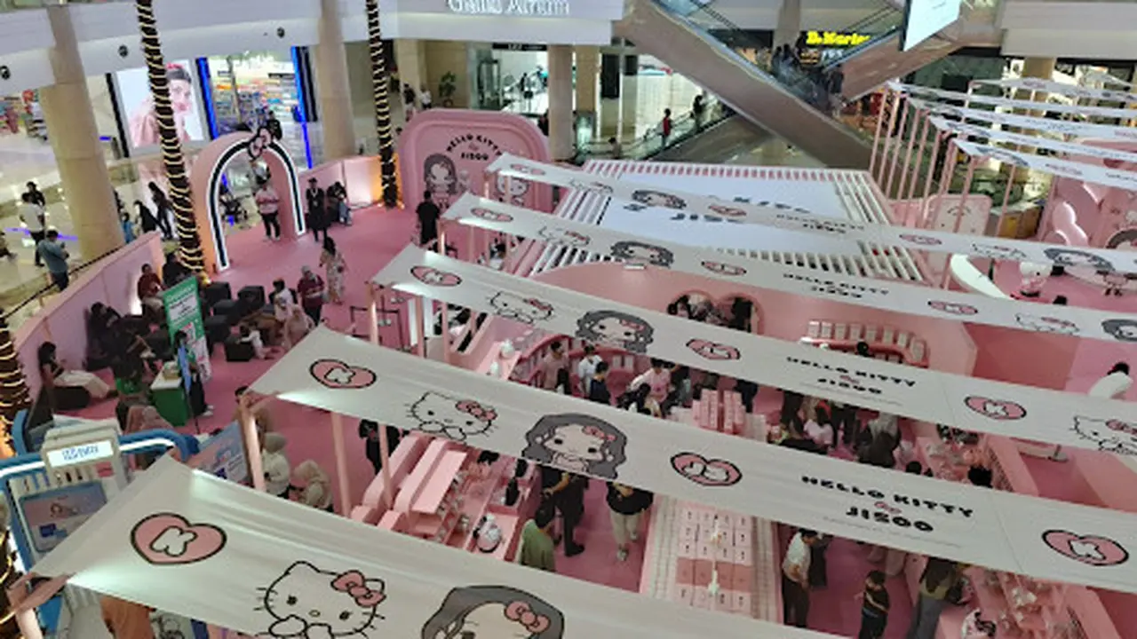 Hello Kitty x Jisoo Hadir di Kota Kasablanka, Ada Merchandise Gemesin dan Promo Spesial dari BRI