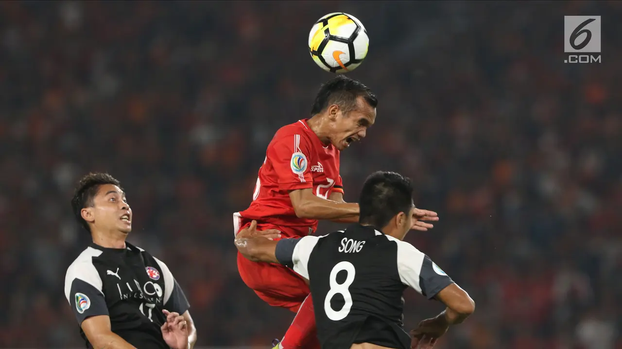 Babak Pertama Lawan Home United, Persija Tertinggal 1-3