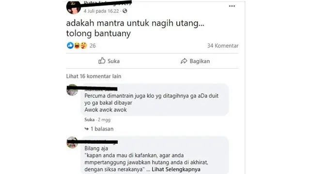 6 Status Facebook Nagih Utang Ini Bikin Geregetan