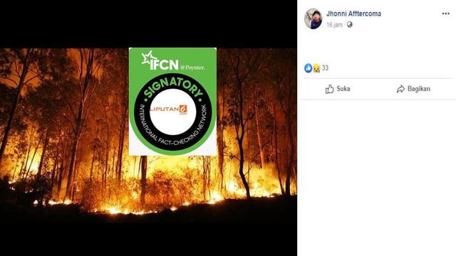 Cek Fakta Viral Foto Kebakaran Di Gunung Slamet Faktanya