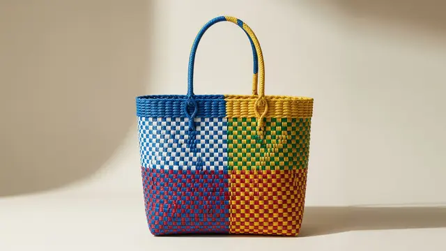 Cara Menganyam Kantong Plastik Jadi Tas Cantik dan Tahan Lama
