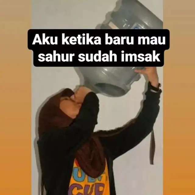 8 Meme Kocak Saat Sahur Ini Relate Banget Sering Terjadi Hot