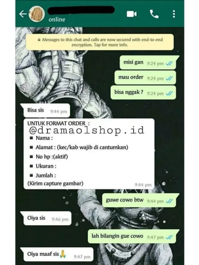 7 Chat Ngeselin Pembeli ke Penjual Online Shop, Mesti Ekstra Sabar