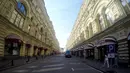 Suasana jalanan di sekitar Red Square, Moskow, Rusia.(Bola.com/Okie Prabhowo)