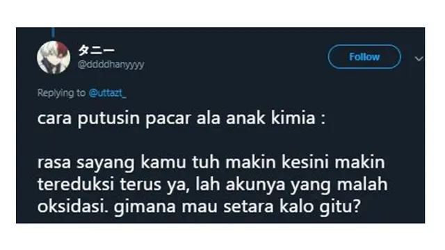 7 Cara Putuskan Pacar Sesuai Jurusan Ala Netizen Ini Kocak Banget