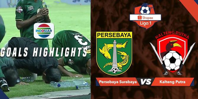 VIDEO: Highlights Liga 1 2019, Persebaya Vs Kalteng Putra 1-1