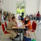 Layanan meja pengaduan di Pendopo Balai Kota DKI Jakarta, pada Selasa (25/10/2022). (Liputan6.com/ Winda Nelfira)