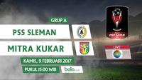 Piala Presiden 2017_PSS Sleman Vs Mitra Kukar (Bola.com/Adreanus Titus)